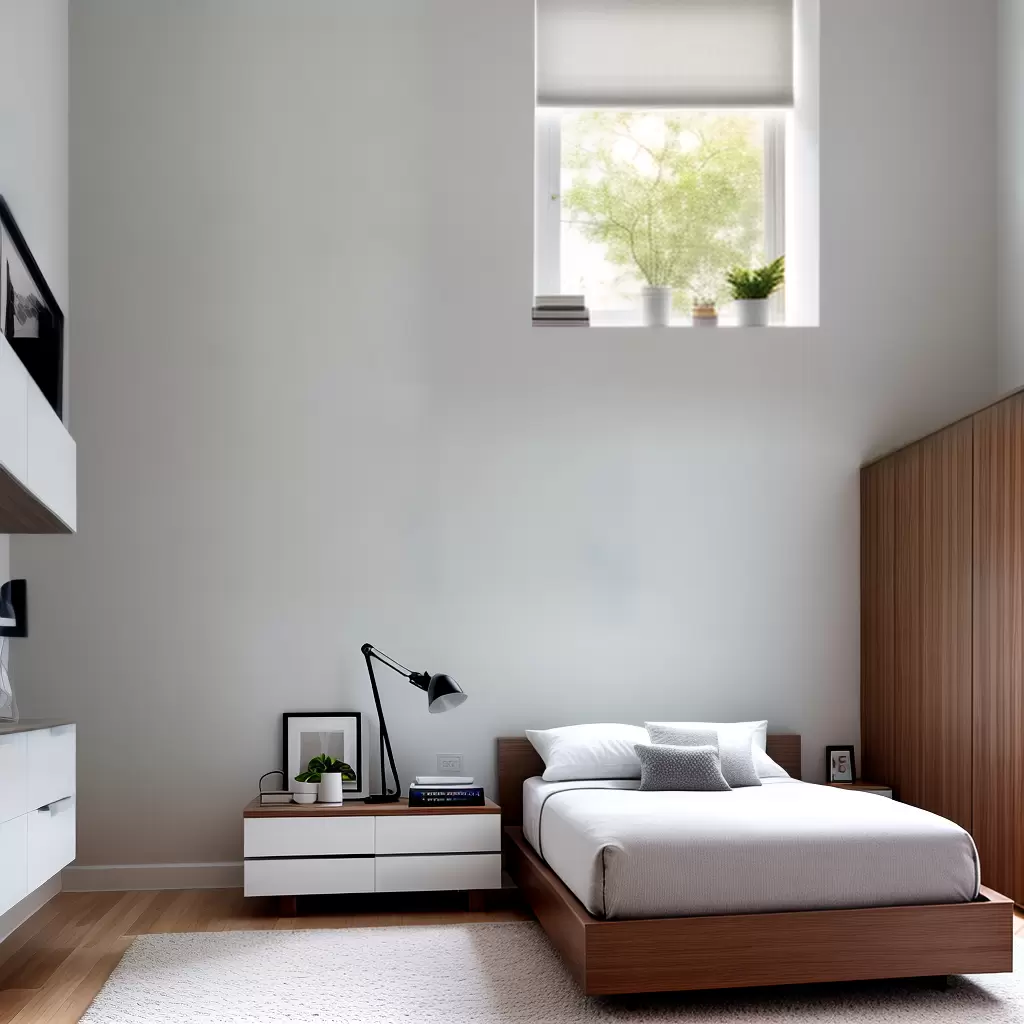 Fotos quarto moderno mesa acrilico vidro