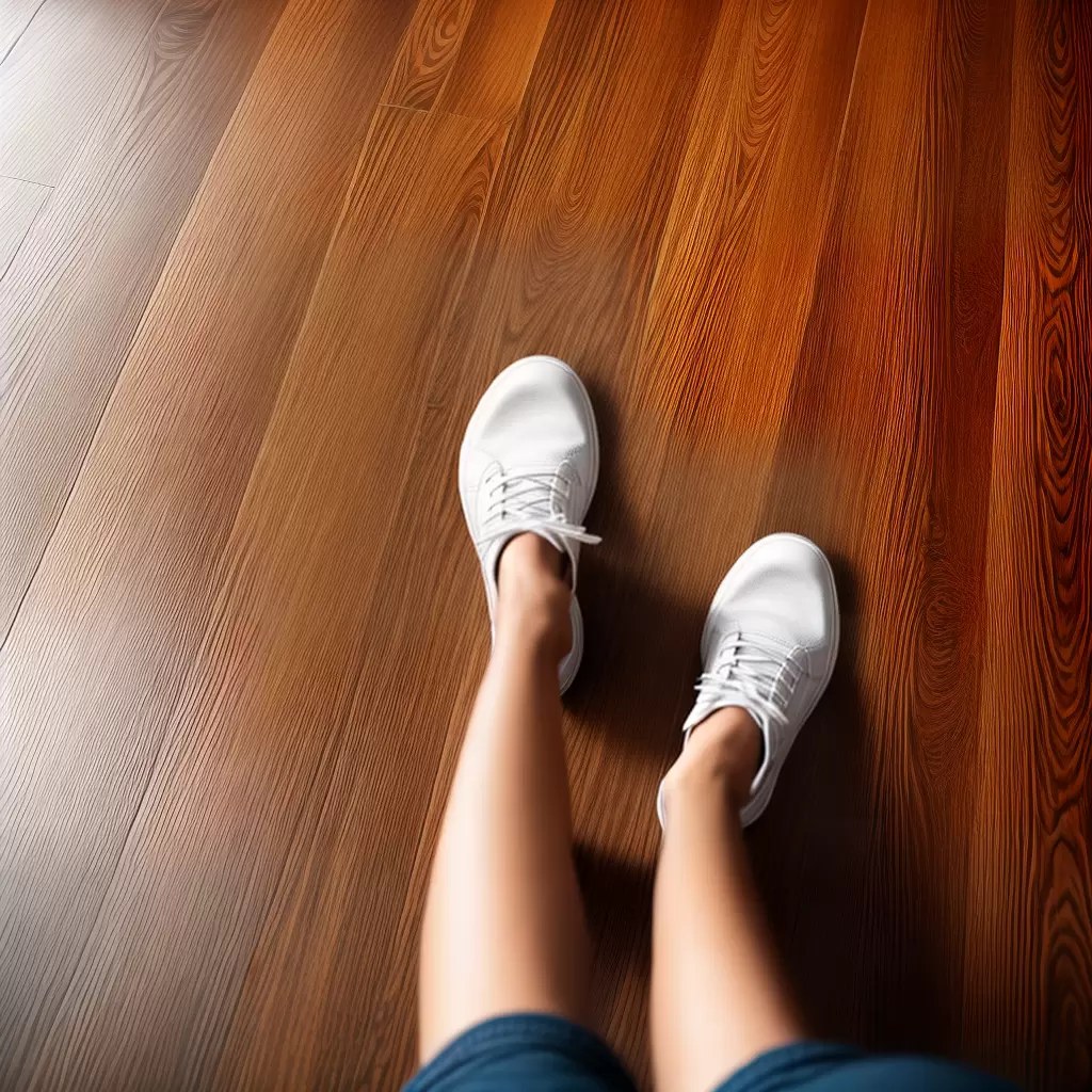 Fotos amostra piso vinil laminado comparacao