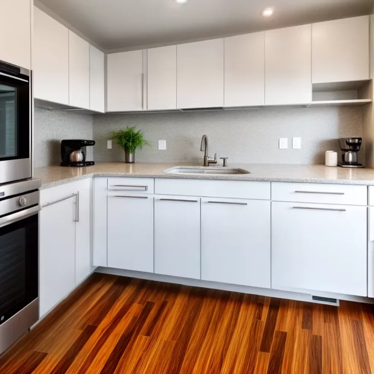 Piso vinílico na cozinha: beleza e funcionalidade