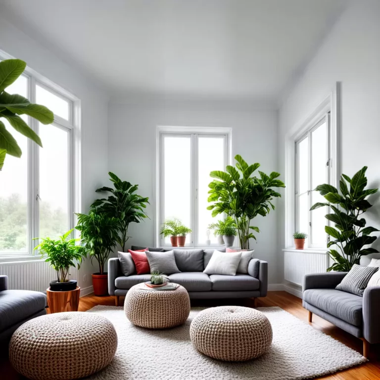 Puffs e decoração nórdica: A influência do estilo escandinavo