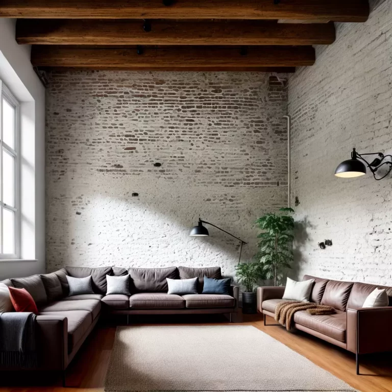 Puffs e decoração industrial: Combinando funcionalidade e estilo