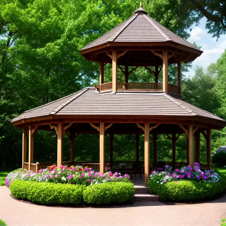 As melhores plantas para decorar um Gazebo