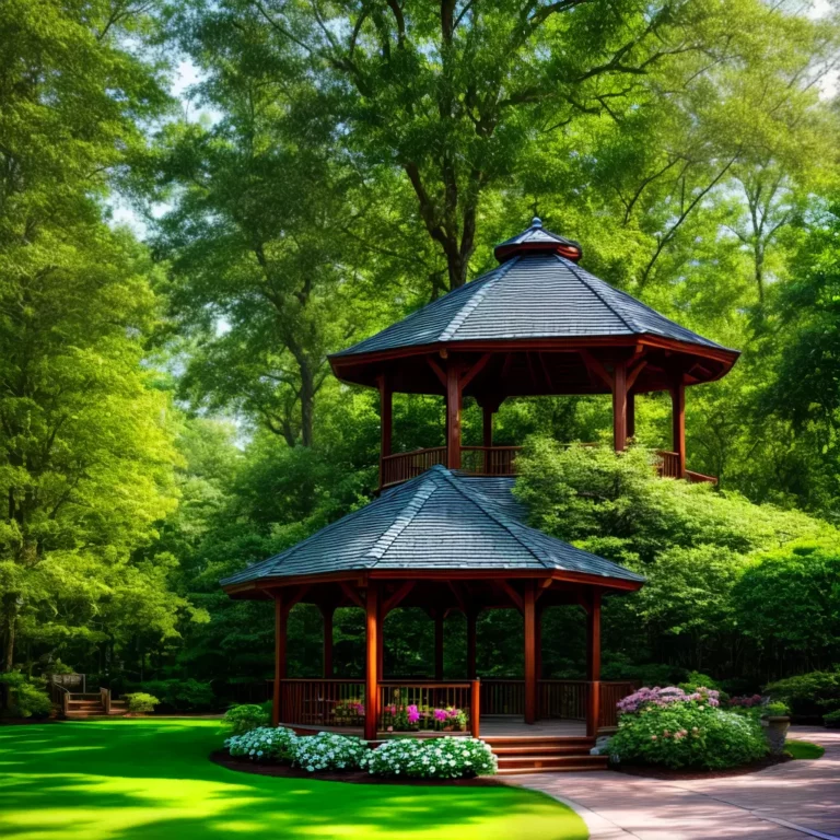 As melhores cores para pintar um Gazebo