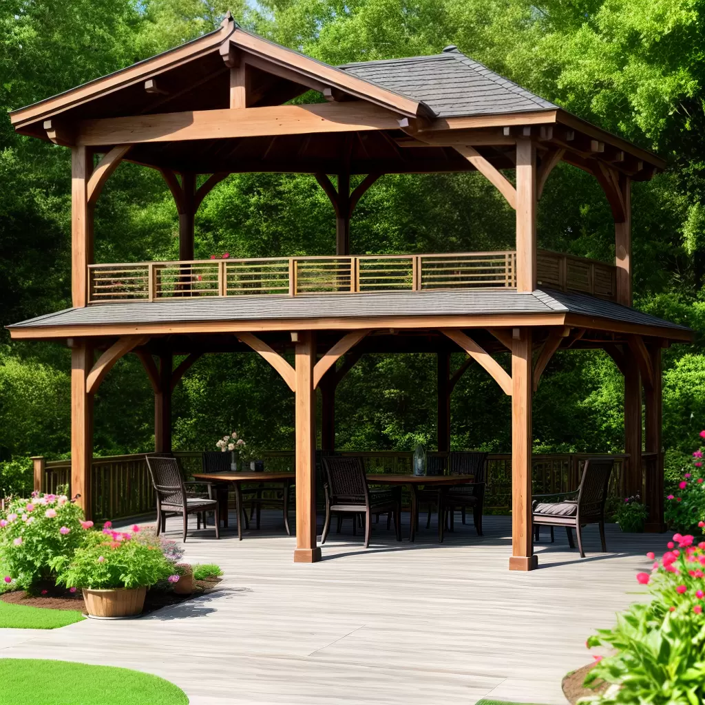 Fotos gazebo madeira jardim rustico gazebo ferro design moderno