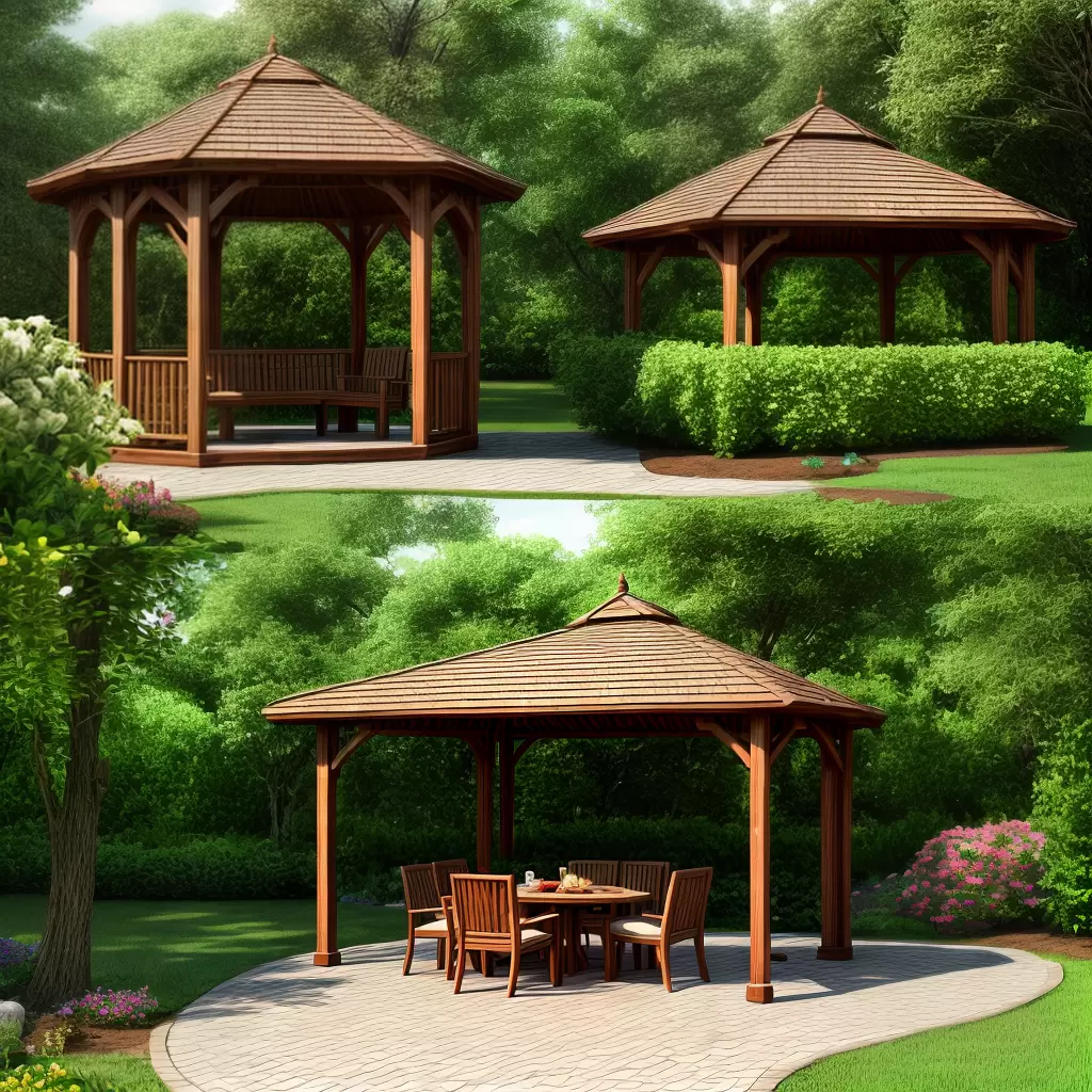 Fotos gazebo protecao clima natureza