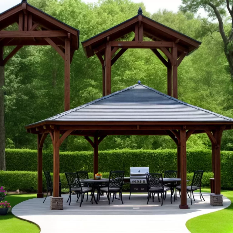 Gazebo com churrasqueira: uma ótima opção para o verão