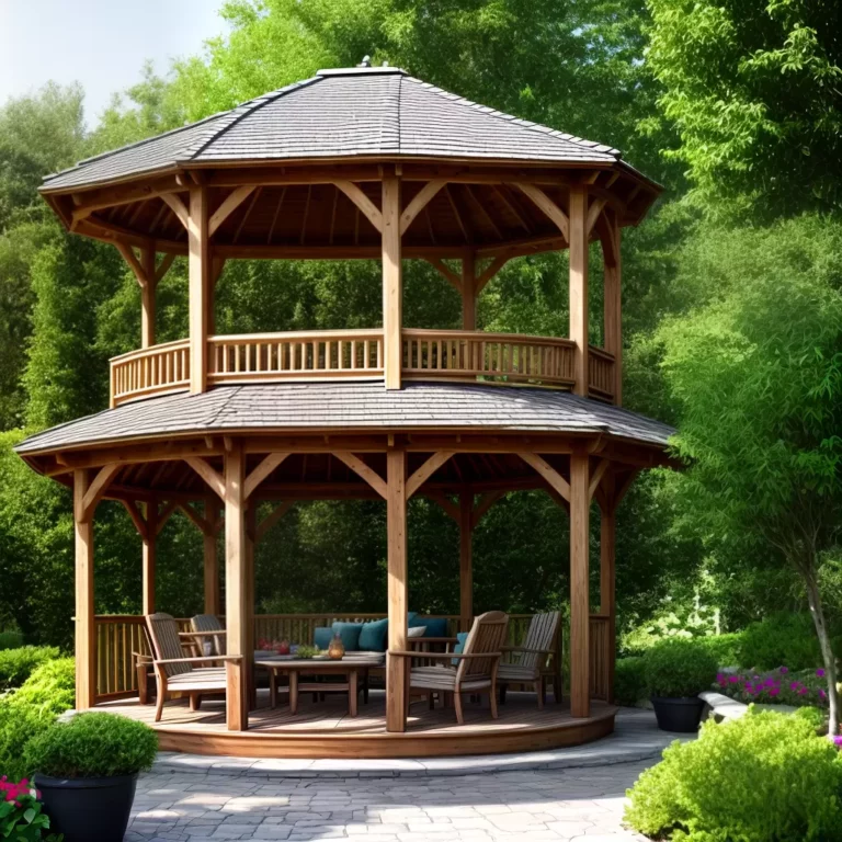 Gazebo para jardim: como criar um ambiente aconchegante