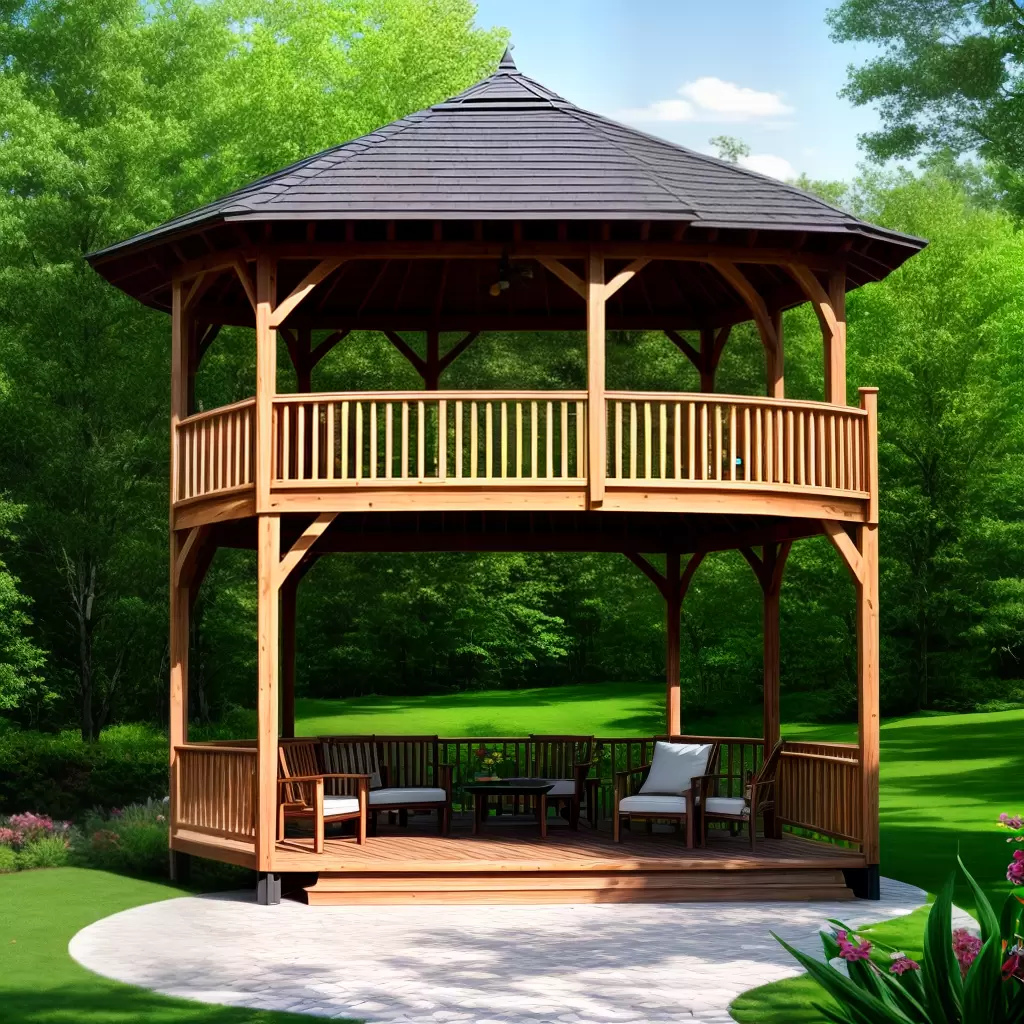 Fotos gazebo jardim luzes decoracao ambiente