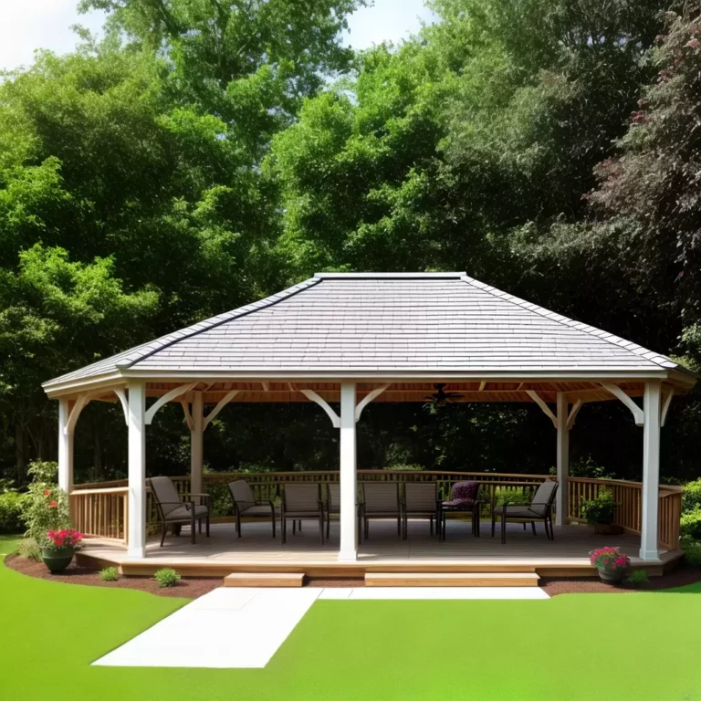 Gazebo com cobertura retrátil: como aproveitar ao máximo o espaço