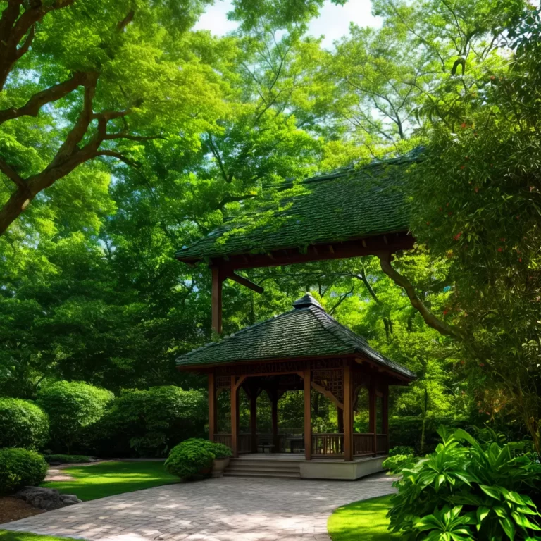 Gazebo com plantas trepadeiras: como criar um espaço verde e natural