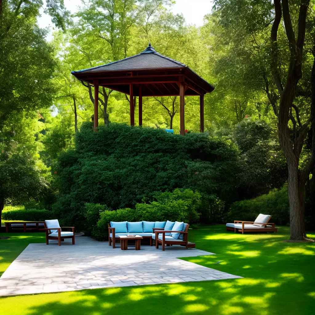 Fotos gazebo natureza cadeiras conforto sol