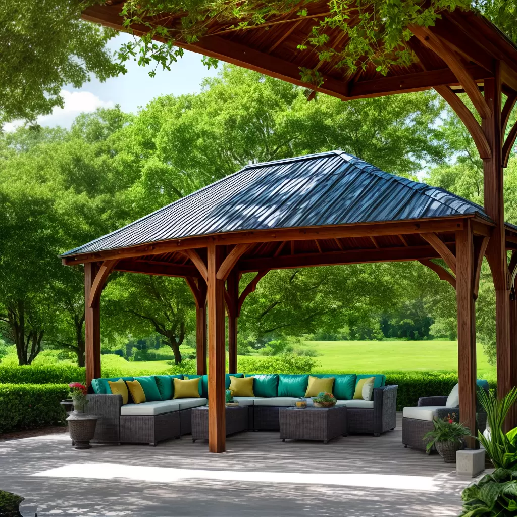 Fotos oasis ao ar loungers gazebo