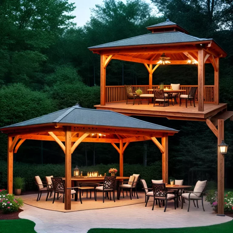 Gazebo com mesa de sinuca: como criar um espaço para diversão em família