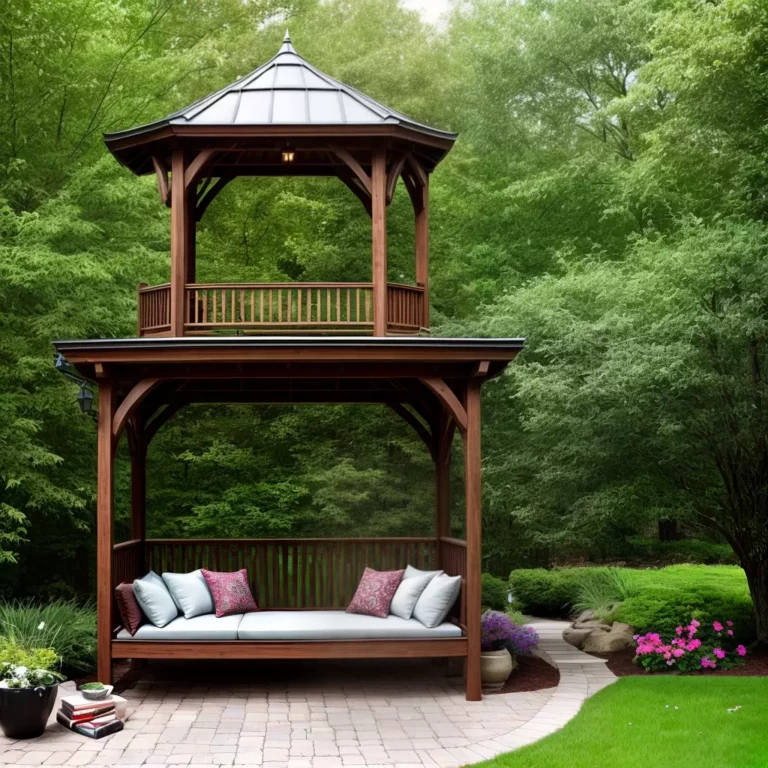 Como usar um Gazebo para leitura e relaxamento