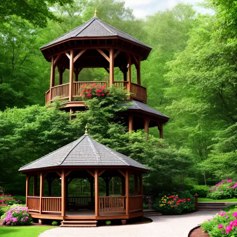 Gazebo com cama: como criar um espaço de descanso ao ar livre