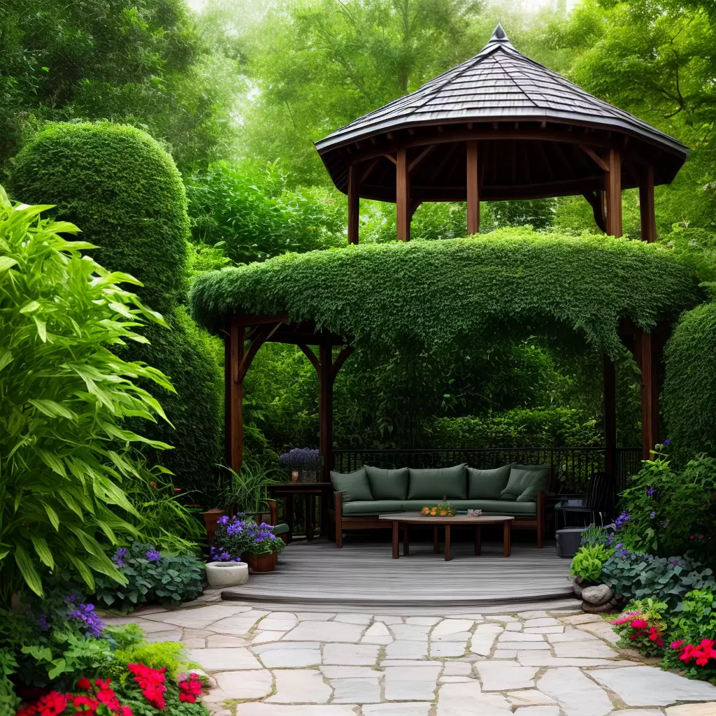 Fotos gazebo jardim vertical aconchegante Fotos gazebo jardim vertical aconchegante