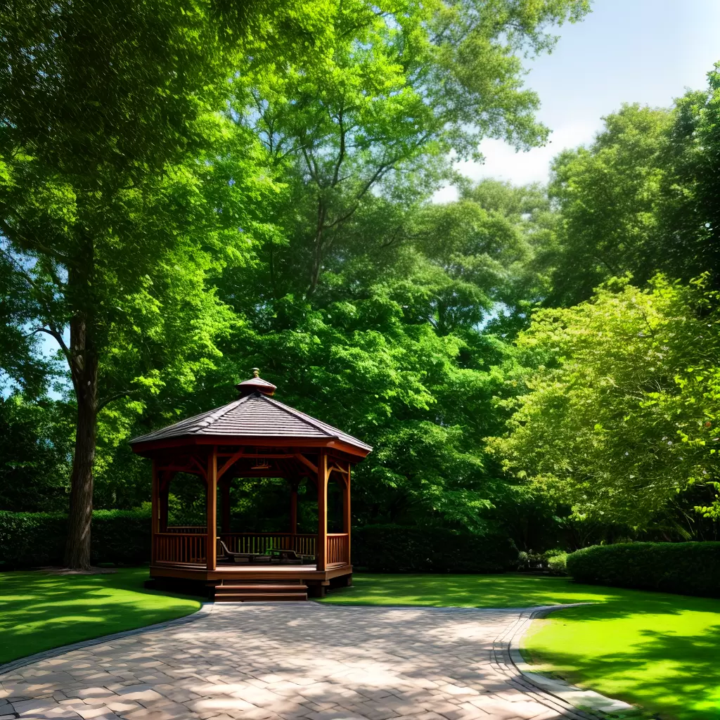 Fotos jardim gazebo academia ar livre
