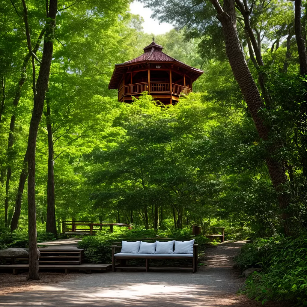 Fotos gazebo sauna natureza