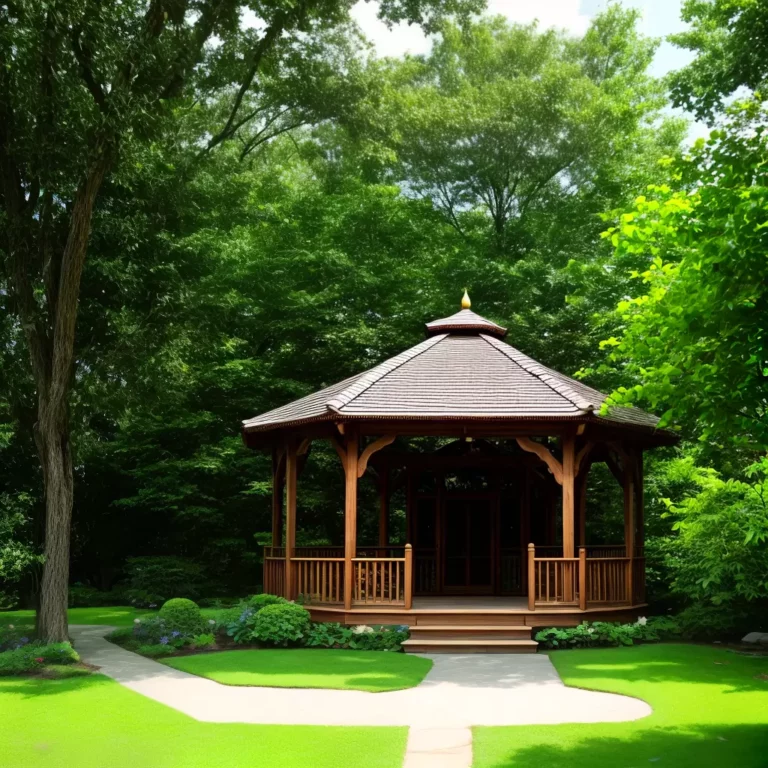 Gazebo com horta: como criar um espaço para cultivar alimentos frescos em casa