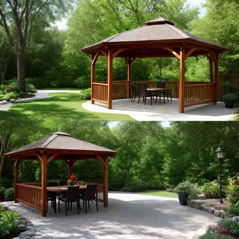 Como usar um Gazebo para criar um espaço de escritório ao ar livre