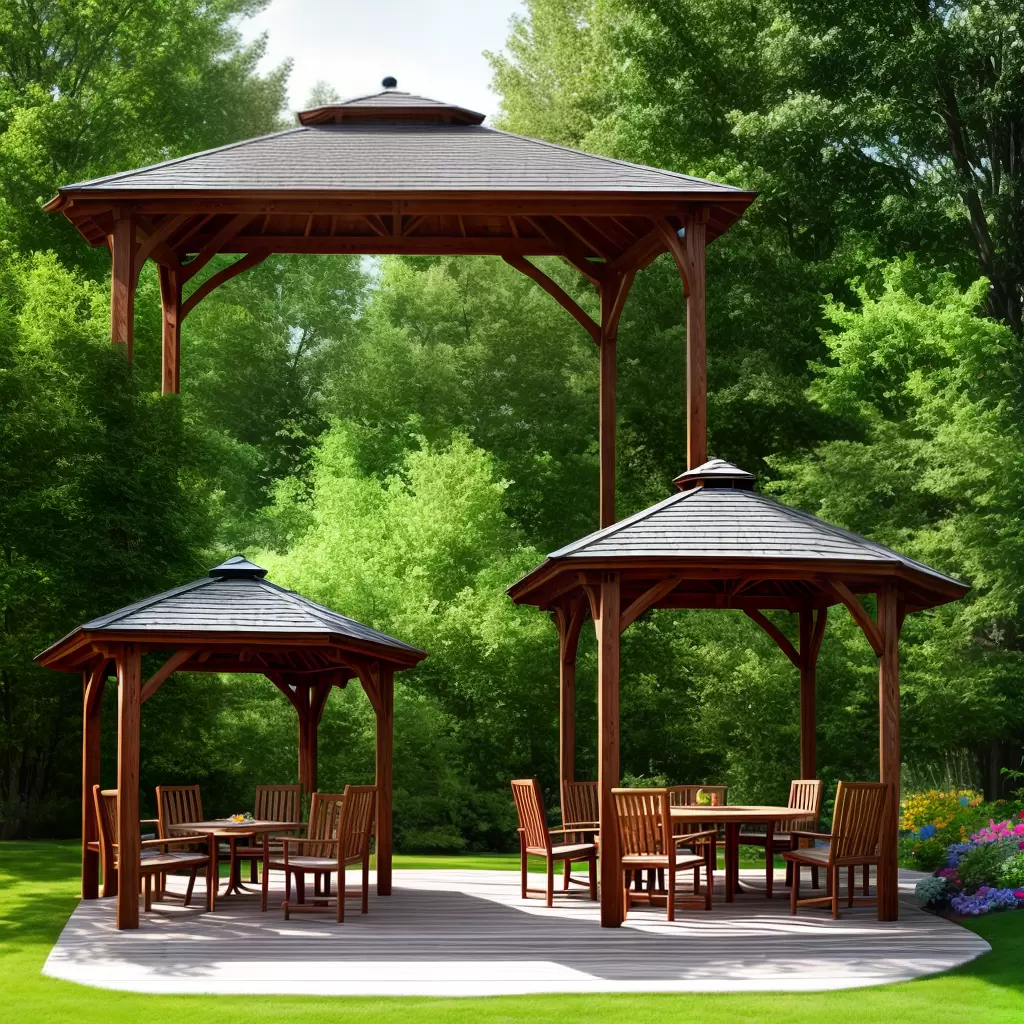 Fotos amigos jogos mesa gazebo jardim