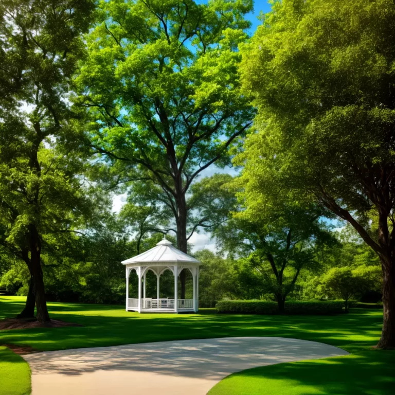 Como usar um Gazebo para criar um espaço de arte ao ar livre