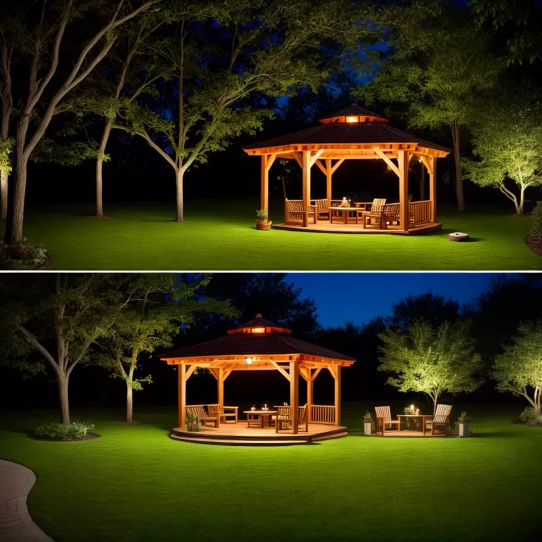 Gazebo com área de cinema: como criar um espaço para assistir a filmes ao ar livre