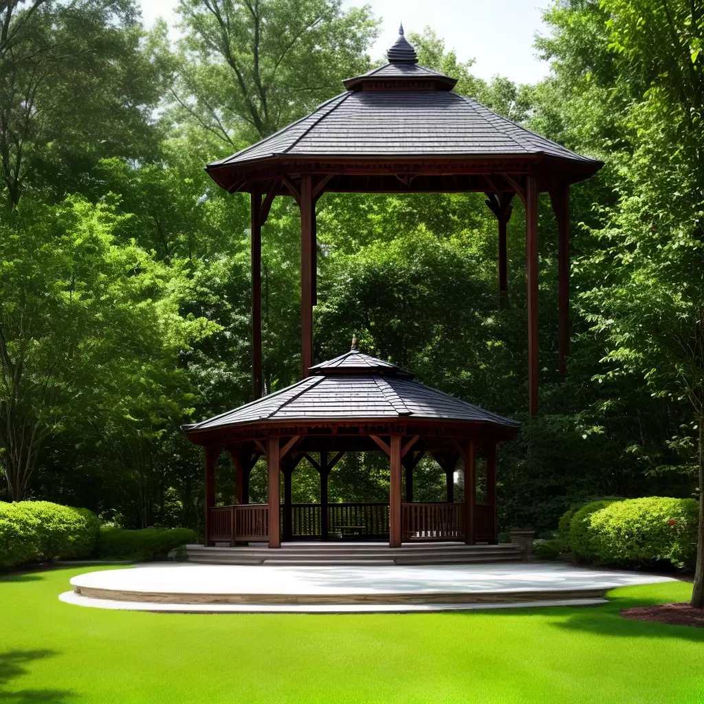Fotos gazebo colonial jardim encontro