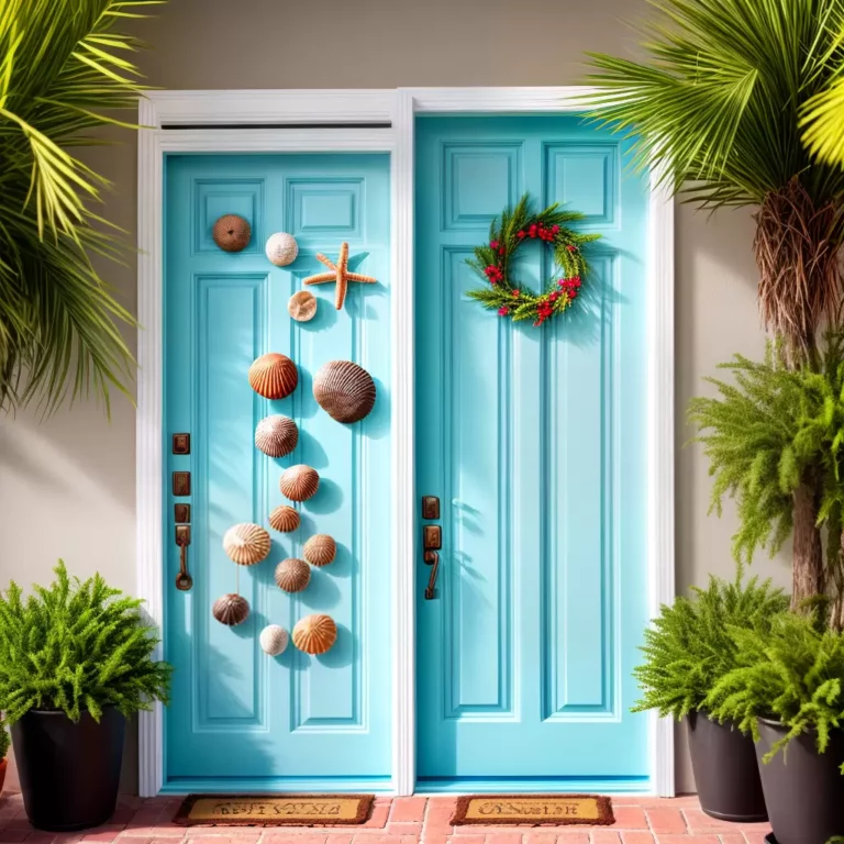 Praia em Casa: Enfeites de Porta com Temas de Praia