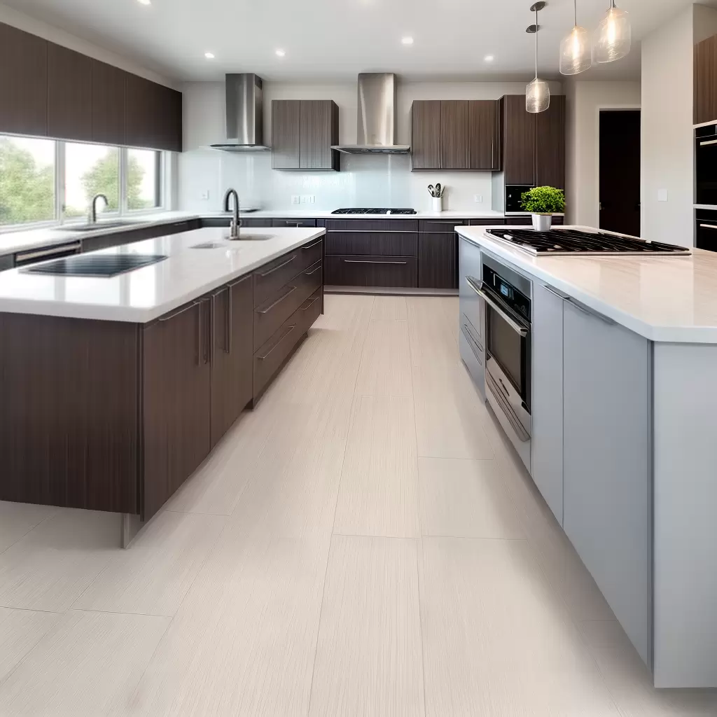 Fotos cozinha moderna porcelanato brilhante