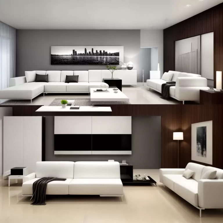 Porcelanato na sala de estar: dicas de design e decoração