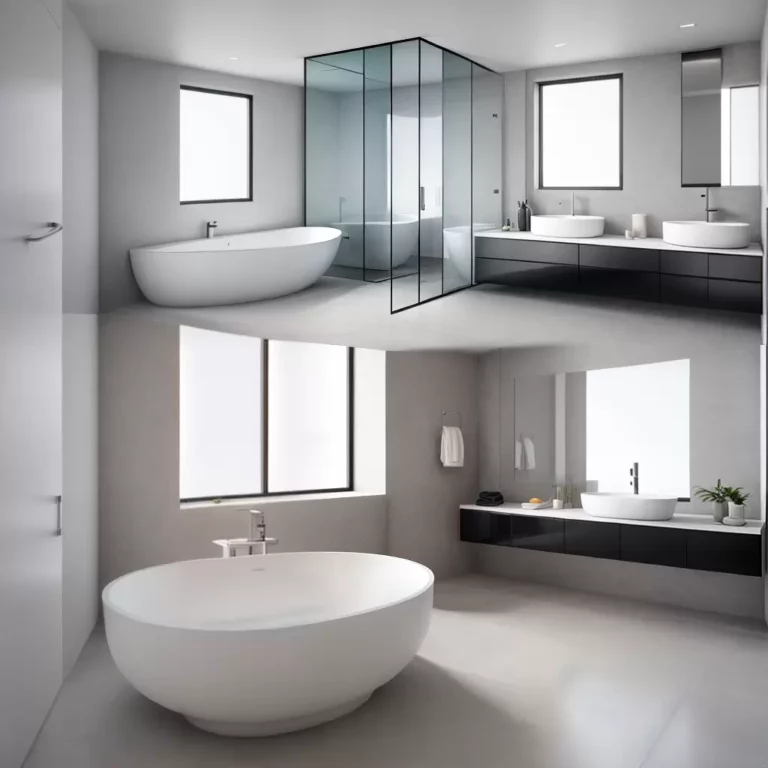 Porcelanato no banheiro: uma opção elegante e durável