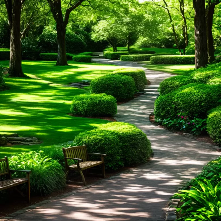 Jardins com caminhos e passarelas: conduza seus visitantes
