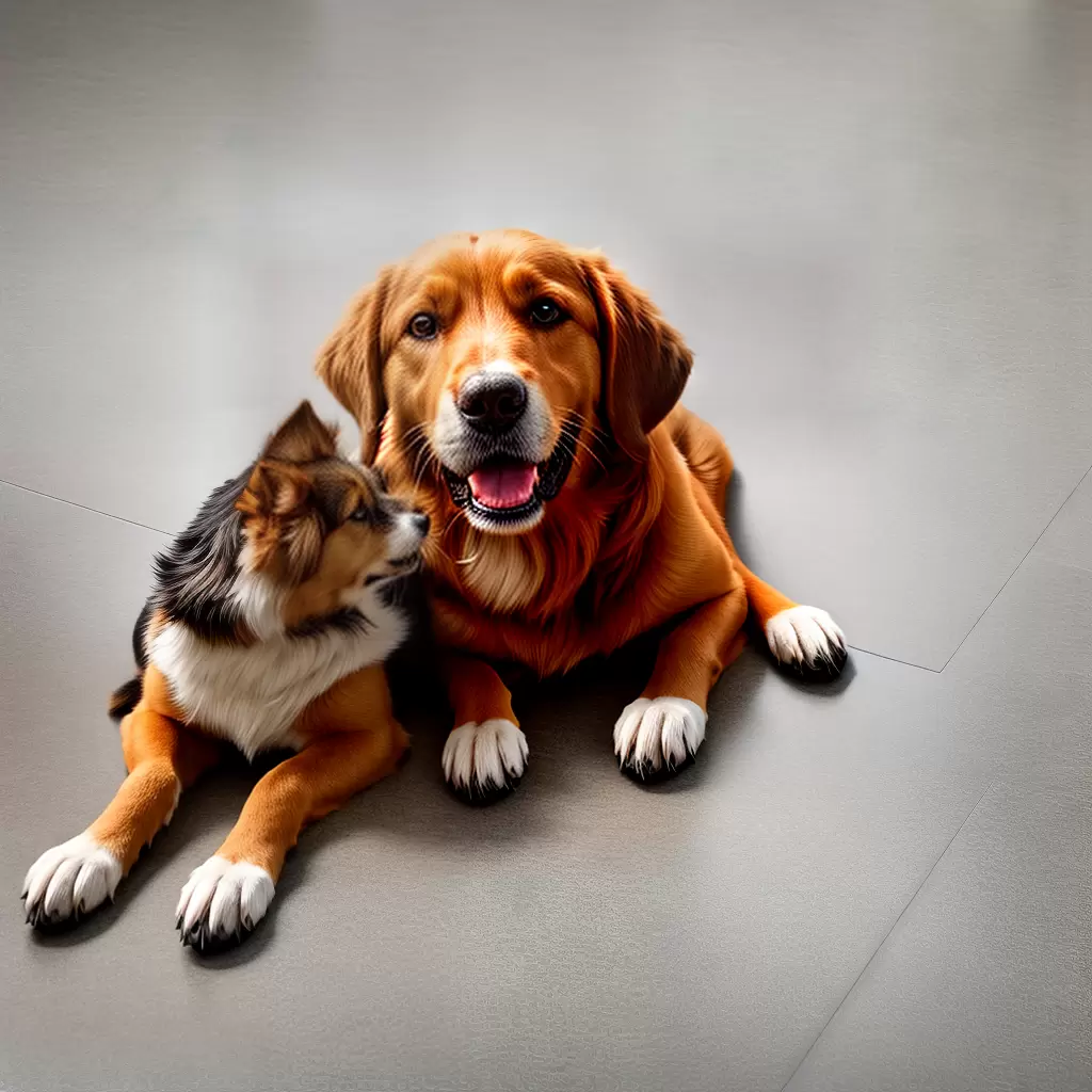 Fotos cachorro feliz porcelanato resistente limpeza