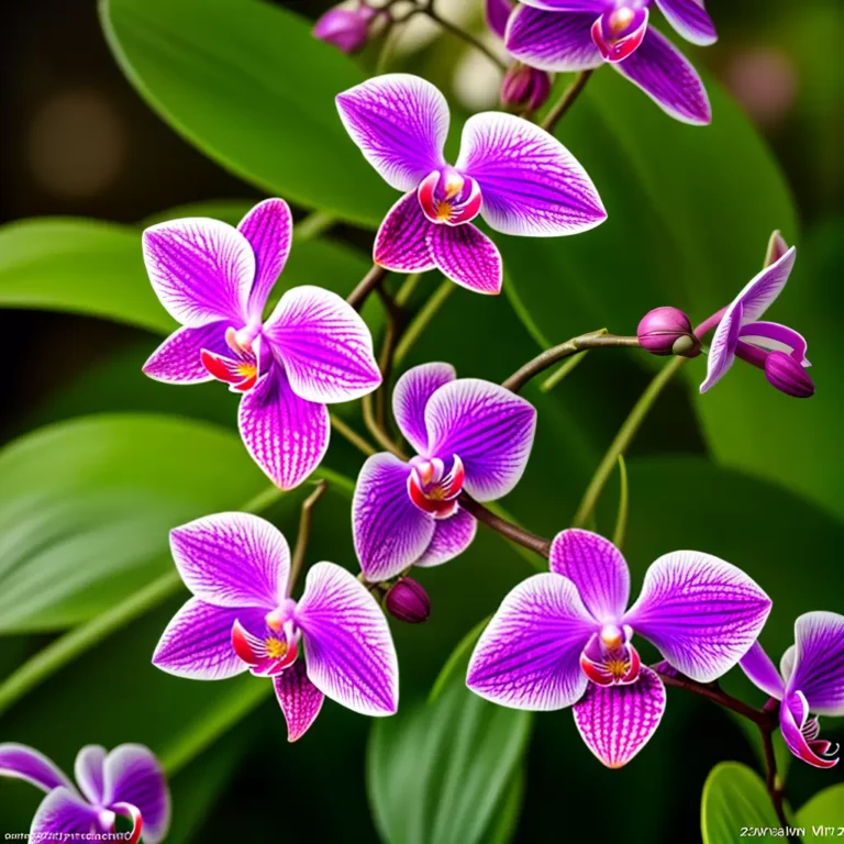 Jardins com orquídeas: delicadeza e exuberância