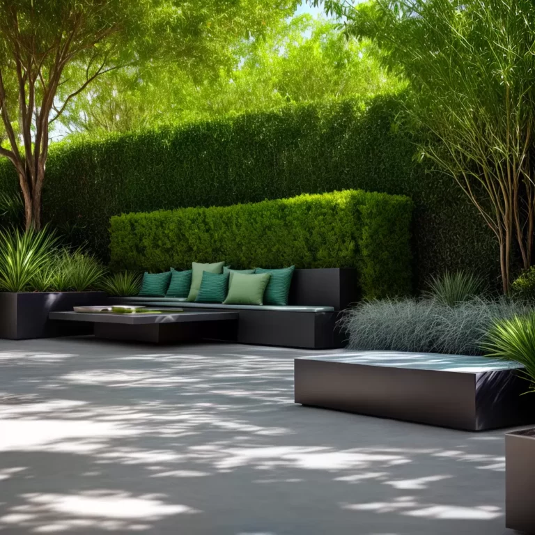 Jardins com elementos de ferro e metal: resistência e estilo