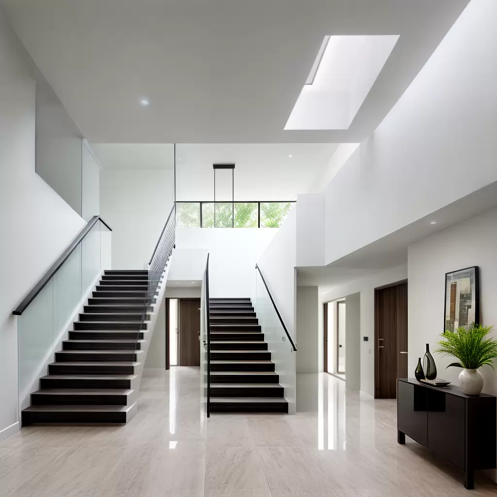 Porcelanato para escadas: dicas e inspirações