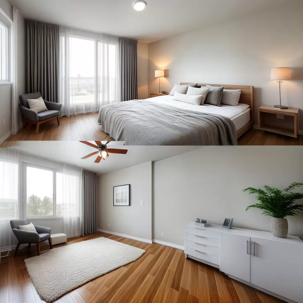 Fotos quarto confortavel porcelanato elegante