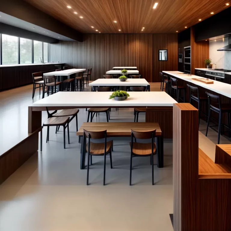 Porcelanato em espaços comerciais: restaurantes, lojas e escritórios