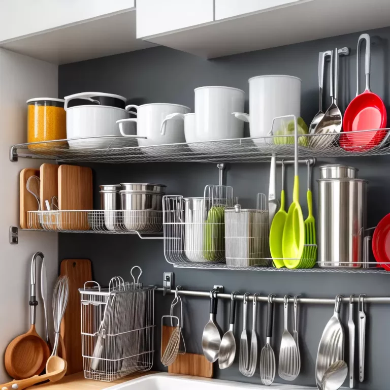 Como Organizar Seus Utensílios de Cozinha em Racks