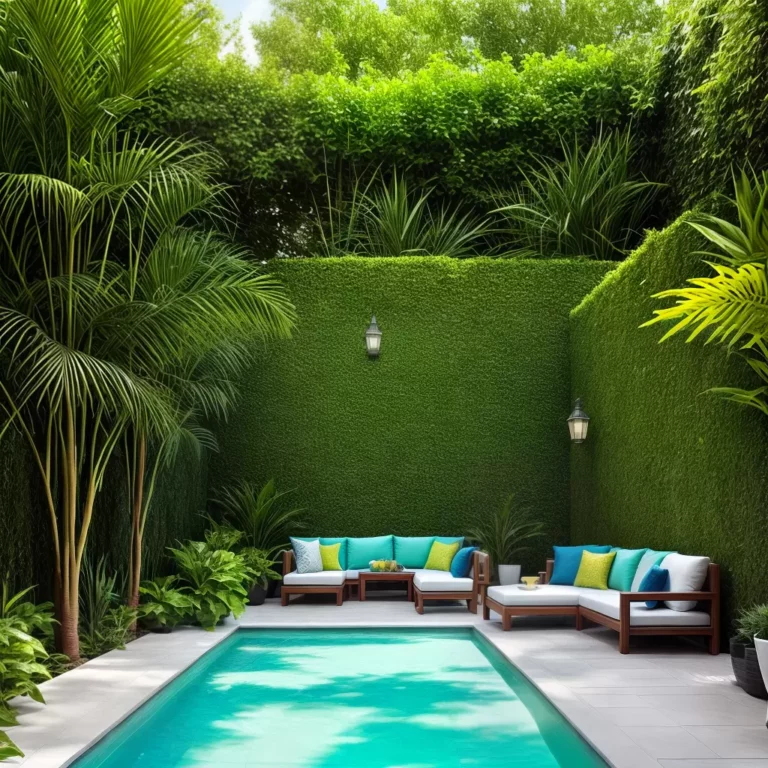 Jardins com mosaicos e pisos decorativos: personalização e estilo