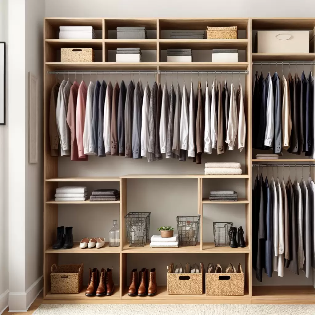 Fotos closet organizado pratico estilo