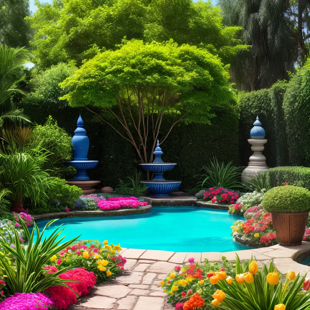 Fotos jardim diversidade mundo fountain buddha