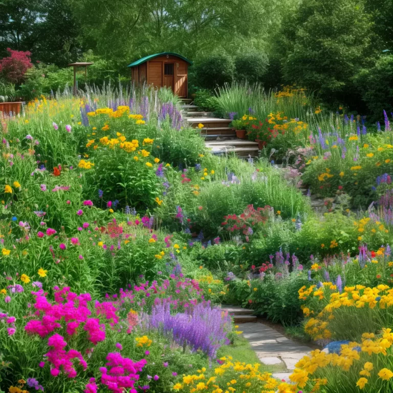 Jardins com técnicas de permacultura: integração e sustentabilidade