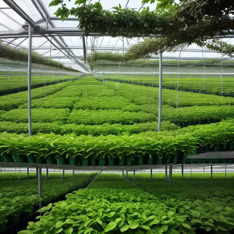 Jardins com técnicas de hidroponia e aeroponia: inovação e eficiência