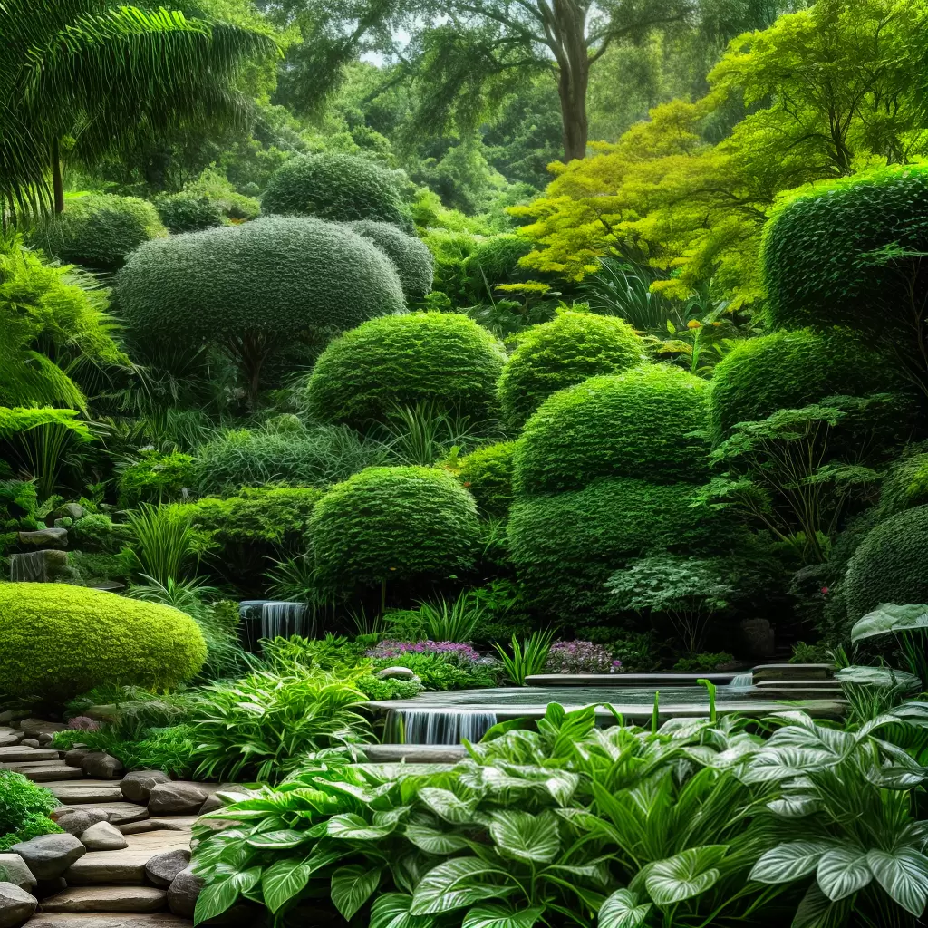 Fotos jardim verde plantas umidade ar