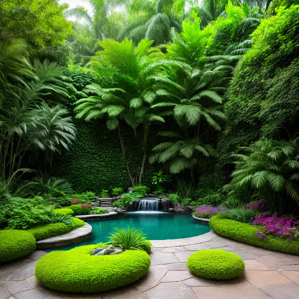 Fotos jardim verde plantas ar puro
