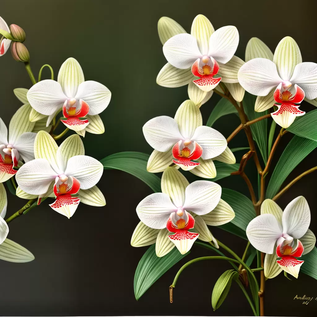 Fotos evolucao orquideas ilustracao fotografia
