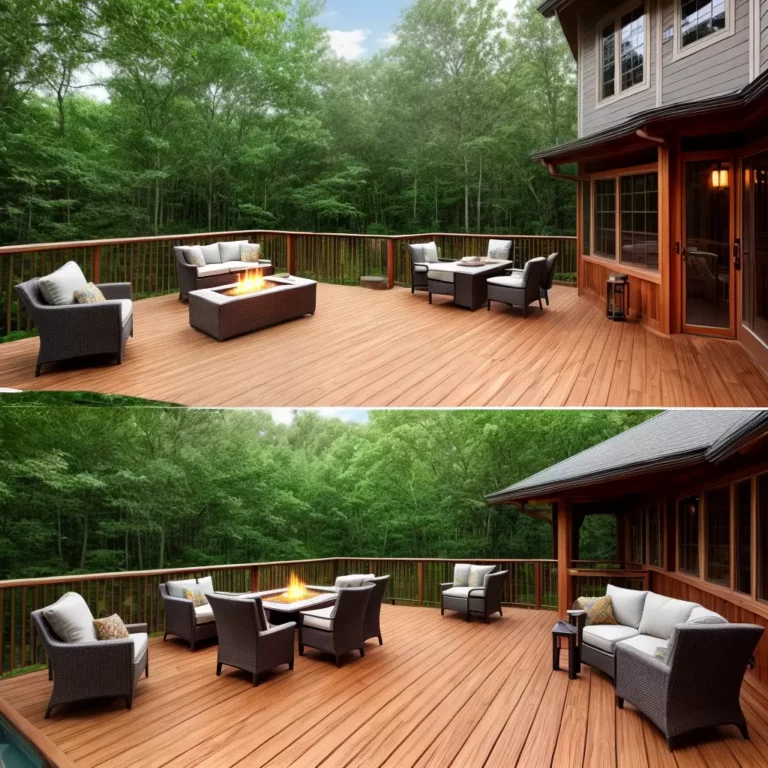 Os benefícios de ter um deck em sua casa