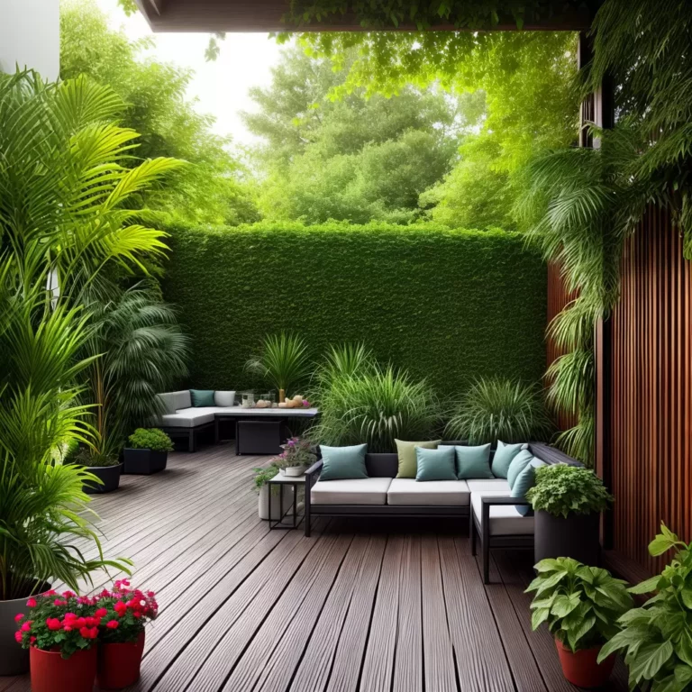 Decks com plantas: criando um jardim suspenso